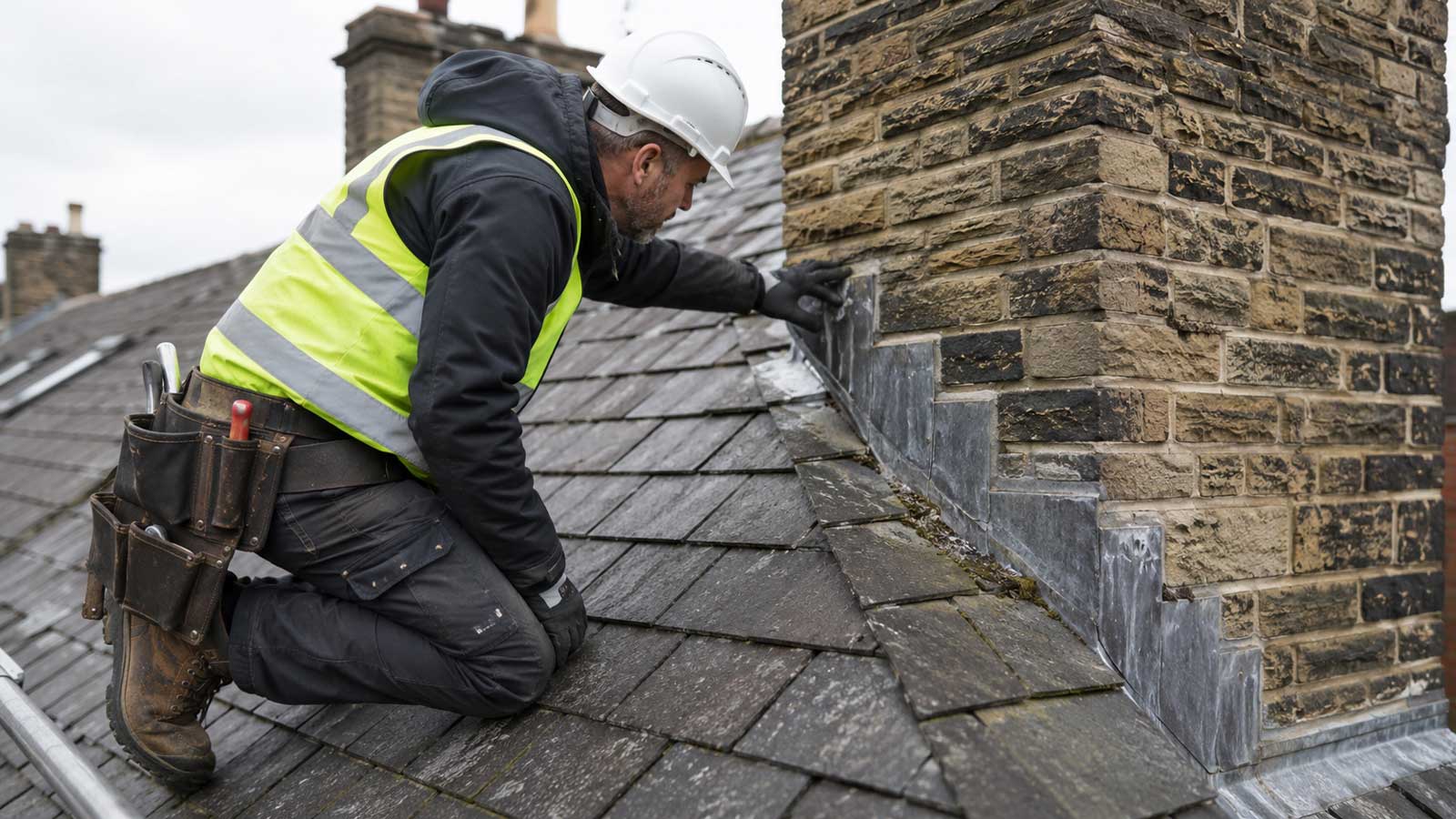 Illustration relating to roof leak or condensation in blackburn?